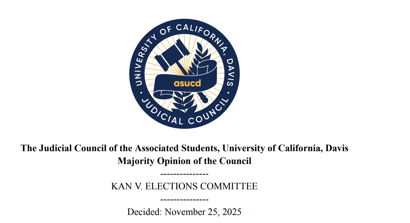 The judicial council's statement