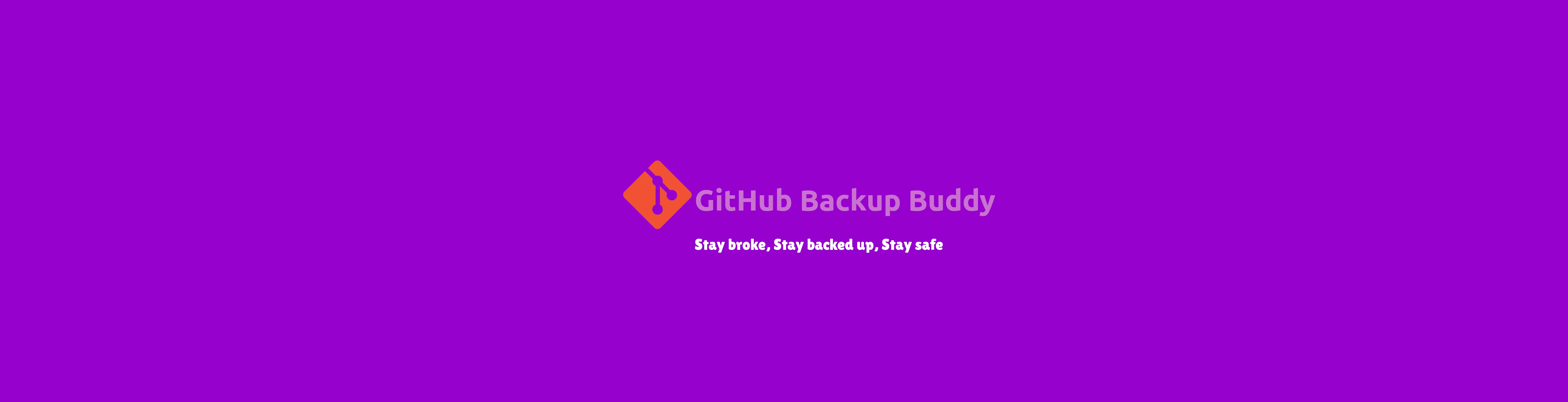 GitHub Backup Buddy